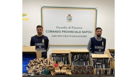 Capodanno sicuro, sequestrate 3 tonnellate di fuochi d'artificio illegali