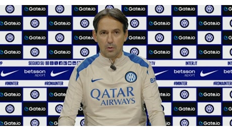 Inzaghi: “A Roma ci vorrà una grande Inter, out Zielinski e Asllani. Thuram…”