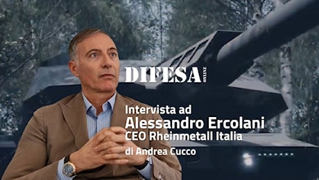 Intervista al CEO di Rheinmetall Italia, Alessandro Ercolani: Avremo personale impegnato per almeno vent'anni!