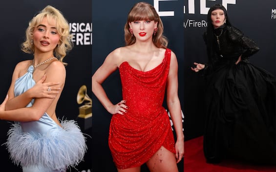 Grammy 2025: le stelle più brillanti sul red carpet, da Taylor Swift a Lady Gaga