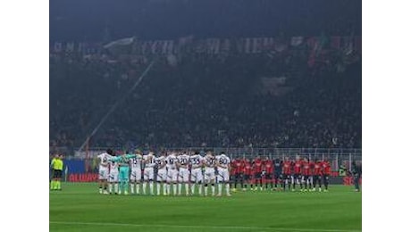 Agroppi, paura fischi in Supercoppa: cancellato minuto di silenzio