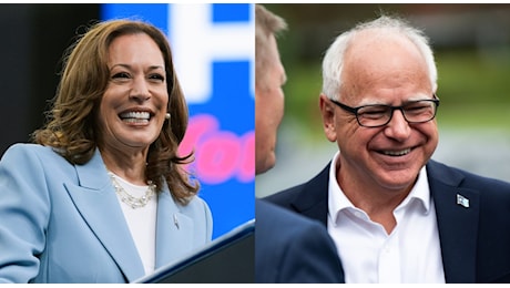 Kamala Harris ha scelto Tim Walz: chi è il candidato vicepresidente dei democratici americani