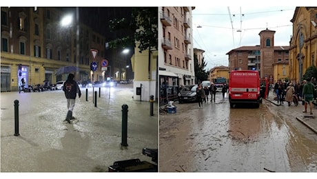 Crisi climatica, Bologna allagata: morto un 20enne. “Sulla città una sorta di slavina d’acqua”. Oltre duemila gli evacuati