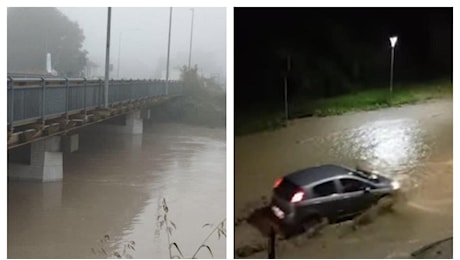 Maltempo, nella notte un centinaio di interventi nel Bolognese: allagamenti e strade chiuse. Paura per le piene