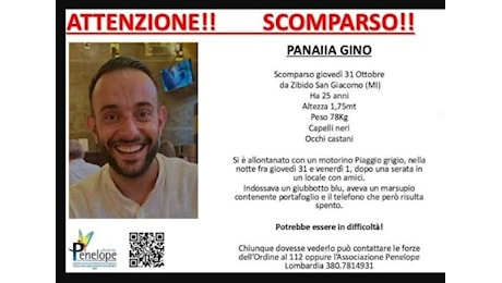 Aiutateci: l’appello per ritrovare Gino Panaiia scomparso la notte di Halloween