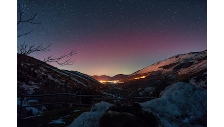 Aurora boreale e SAR nei cieli d’Italia all’inizio dell’anno: le splendide immagini