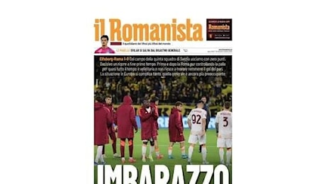 Europa League, Roma ko con l'Elfsborg. Il Romanista punge i giallorossi: Imbarazzo