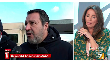 Salvini sbotta con l’inviata: “Con voi di La7 è sempre una fatica ma rispetto alla Gruber questa intervista è una passeggiata di salute”