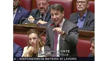 VIDEO: Salario minimo, Conte a Meloni: Veri underdog sono i giovani sottopagati