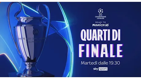 Champions 2024/25 �� Diretta Esclusiva Sky NOW Quarti Andata, Palinsesto e Telecronisti
