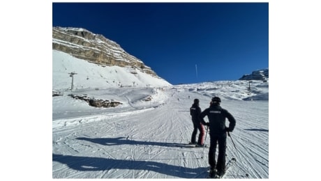 In elicottero sulla pista da sci, 'Avevo voglia di sciare'