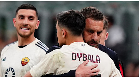 Dybala-Le Fée, prove di futuro: primo test dei giallorossi nella nuova stagione, battuto il Latina con 6 gol