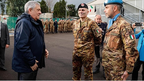 I soldati italiani restano nel Libano. Tajani: “Israele garantisca la sicurezza”