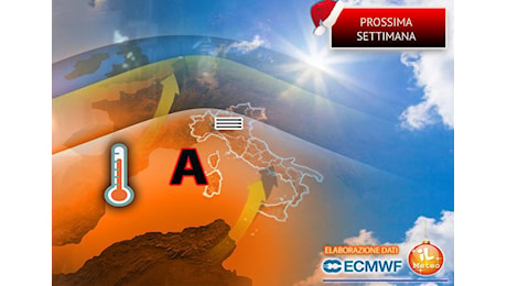 Meteo: Prossima Settimana, torna una poderosa alta pressione, ma ci saranno delle insidie, gli aggiornamenti