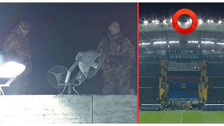 Italia-Israele, clima di tensione per la guerra: spuntano i cecchini allo stadio di Udine! | FOTO