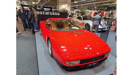 Milano AutoClassica: i 40 anni della Ferrari Testarossa