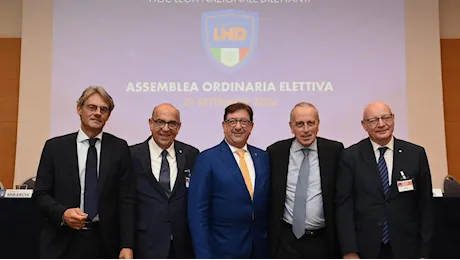 Lnd, Gianni Cadoni confermato vicepresidente nazionale