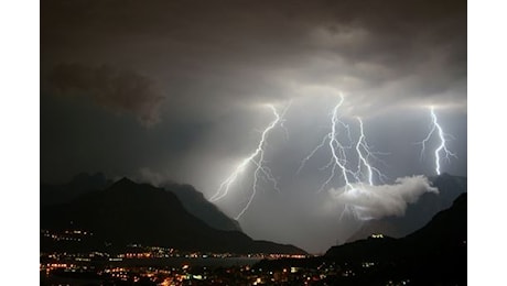 Nubifragi: l'allerta meteo diventa arancione per Lecco