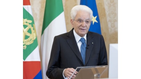 Il Presidente della Repubblica, Sergio Mattarella, è intervenuto, in videoconferenza, alla sessione di apertura della 50esima edizione del Forum di Cernobbio, organizzato da The European House  Ambro