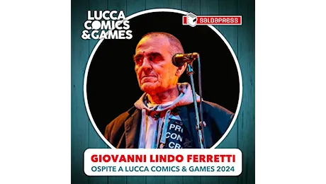 Giovanni Lindo Ferretti a Lucca Comics 2024 per presentare il suo fumetto