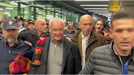 NUOVO ALLENATORE - Ranieri atterrato a Roma! Le sue parole prima di partire: Gatta da pelare? Mi hanno chiamato per questo. Presente Ghisolfi, circa 100 tifosi presenti. FOTO! VIDEO!