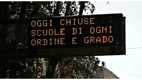 Scuole chiuse a Bergamo e Lecco per maltempo, previsti temporali e nubifragi: è allerta al Centro-Nord