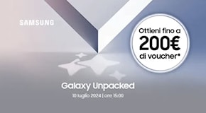 Nuovi Samsung Galaxy: riscatta GRATIS fino a 200€ di buono sconto!