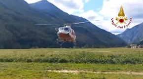 IL VIDEO. Continua l'evacuazione di turisti bloccati in Val d'Aosta a Cogne