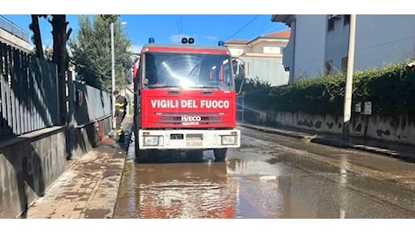 Allagamenti Catania, squadre VVF anche da Trapani