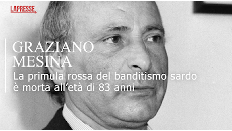 E' morto Graziano Mesina, la primula rossa del banditismo sardo aveva 83 anni