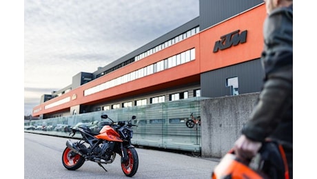 KTM continua la sua attività | Dueruote