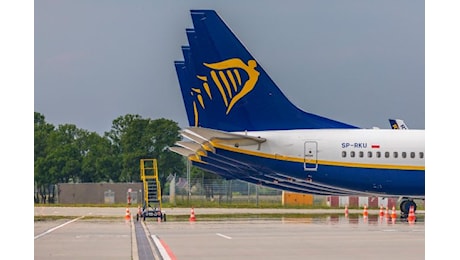 Ryanair oggi e’ atterrata a Salerno