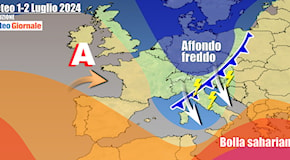 Meteo Italia: cambia tutto da inizio settimana, temporali e crollo termico