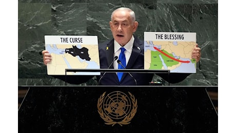 Netanyahu all’Onu: “Le Nazioni uniti sono una palude antisemita”. E alcune delegazioni lasciano l’aula