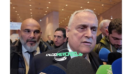 Lotito show: dagli obiettivi della Lazio alla sfida con l'Inter. E su Belahyane è categorico