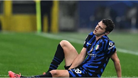 INTER, Pavard costretto ad uscire per infortunio