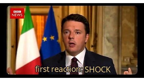 Il solito Renzi