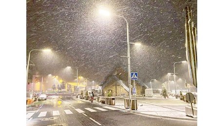 NEVICATE in arrivo SABATO 29, le zone interessate