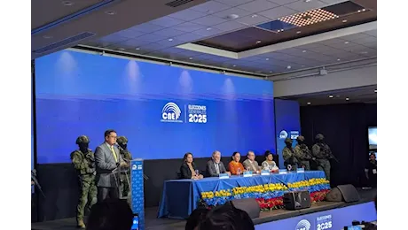 Ecuador: Noboa rieletto presidente, González contesta i risultati