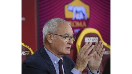 Roma, domani alle 13:30 la conferenza stampa di Ranieri