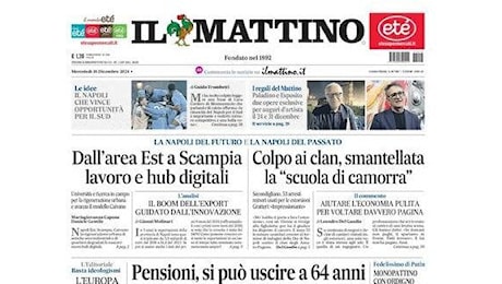 RASSEGNA - La Gazzetta dello Sport: Ricomincio da 4! Coppa Italia, Juve show, Il Mattino: Il Napoli che vince: opportunità per il sud