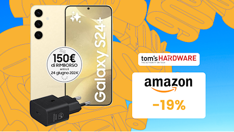 Samsung Galaxy S24+ a un prezzo TOP! Sconto del 19% e Amazon ti RIMBORSA 150€