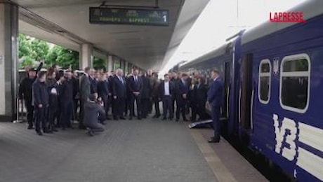 Ucraina, l'arrivo di Macron, Merz, Starmer e Tusk a Kiev