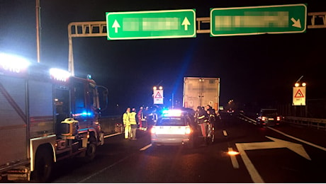 Investita per due volte in autostrada: morta ragazza di 24 anni