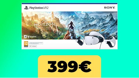 PlayStation VR2 in bundle con Horizon Call of the Mountain è ad un prezzo clamoroso per il Black Friday