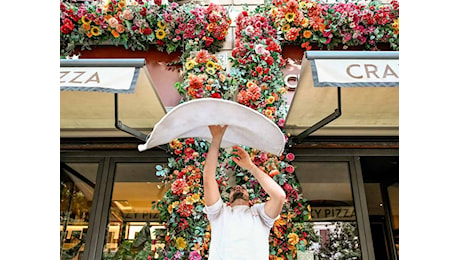 Il problema di Roma sono i fiori di Crazy Pizza, non la monnezza o la camorra. Briatore attacca il Comune dopo i sequestri di fiori finti