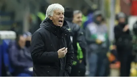 Giudice sportivo, due giornate di squalifica a Gasperini: salta Roma e Milan