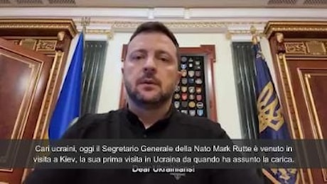 Zelensky incontra Rutte: Servono operazioni congiunte per difendere cieli Ucraina