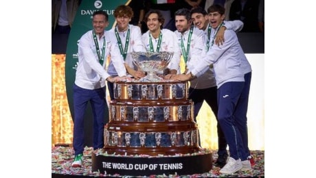 Coppa Davis, i convocati di Volandri: Sinner, Musetti, Darderi, Vavassori e Bolelli