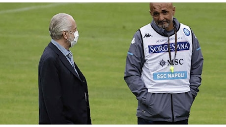 Napoli infastidito da Spalletti! Ecco la reazione di De Laurentiis quando ha saputo del libro